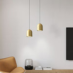 Gold Bell Pendant Lamp