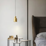 Gold Bell Pendant Lamp