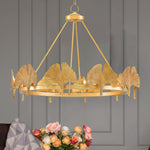 gold-foil-ginkgo-leaf-chandelier