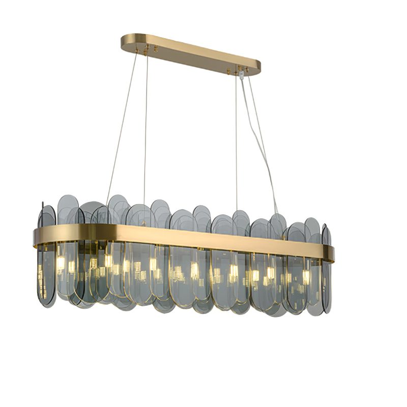 Gold Ring Chandelier