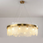 Gold Ring Chandelier