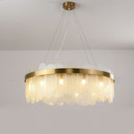 Gold Ring Chandelier