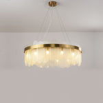 Gold Ring Chandelier