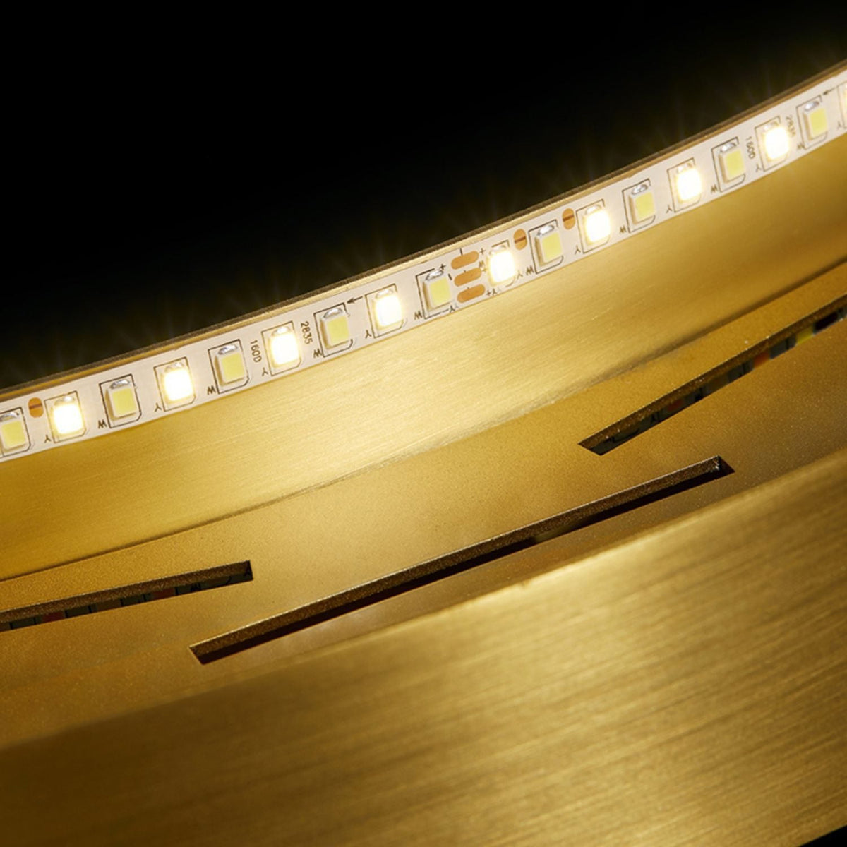 Gold Ring Chandelier
