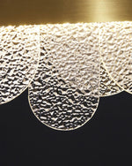 Gold Ring Chandelier