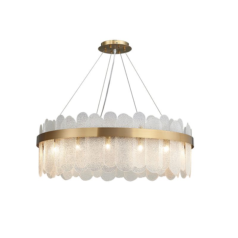 Gold Ring Chandelier