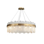 Gold Ring Chandelier