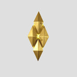 Golden Honeycomb LED Wall Light