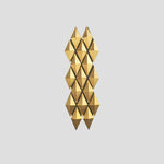 Golden Honeycomb LED Wall Light