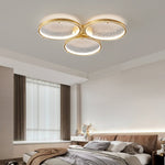 Golden Rings Ceiling Light