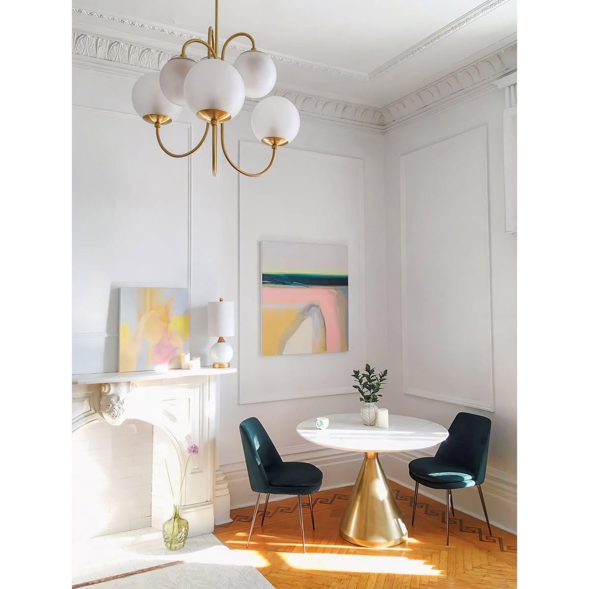 gooseneck-chandelier