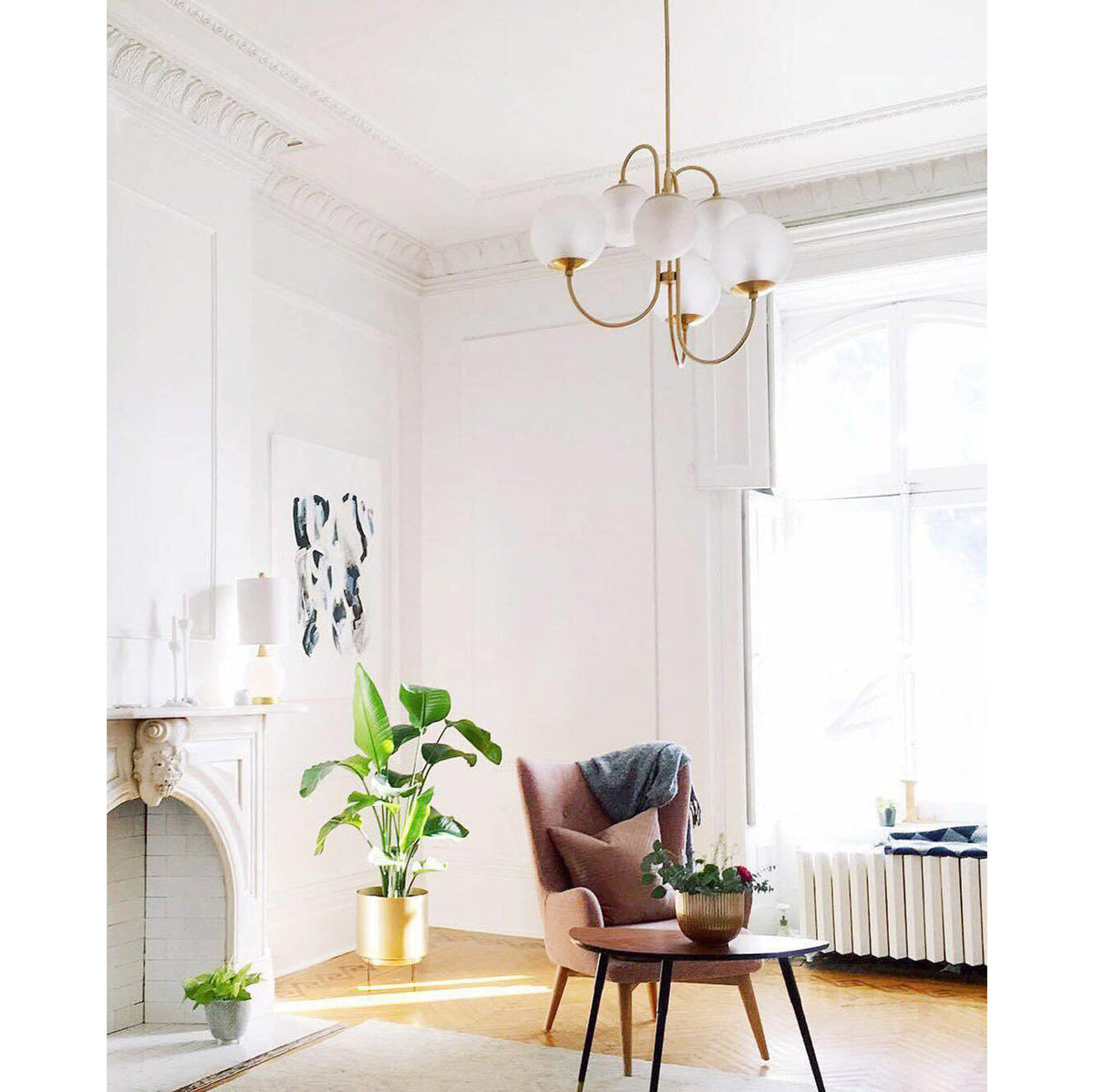 gooseneck-chandelier