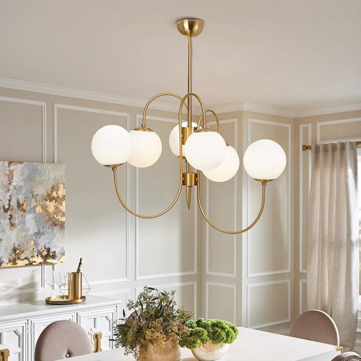 gooseneck-chandelier