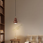 Wooden Gourd Pendant Lamp