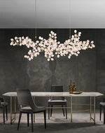 Selene Droplet Chandelier – Hand-Blown Murano Glass Pendant Light