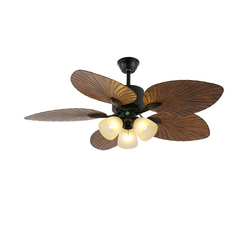Banana Leaf Designer Ceiling Fan Light with LED, 42" & 52"