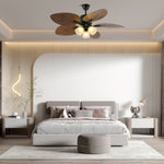 Banana Leaf Designer Ceiling Fan Light with LED, 42" & 52"