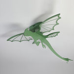 Green Dinosaur Ceiling Light