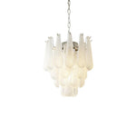 grid-glass-waterfall-chandelier