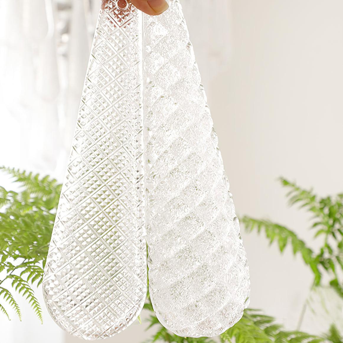 grid-glass-waterfall-chandelier
