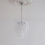 grid-glass-waterfall-chandelier