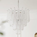 grid-glass-waterfall-chandelier