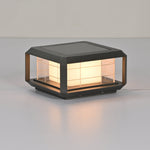 Grid Guard Solar Lantern — Architectural Outdoor LED Post Light