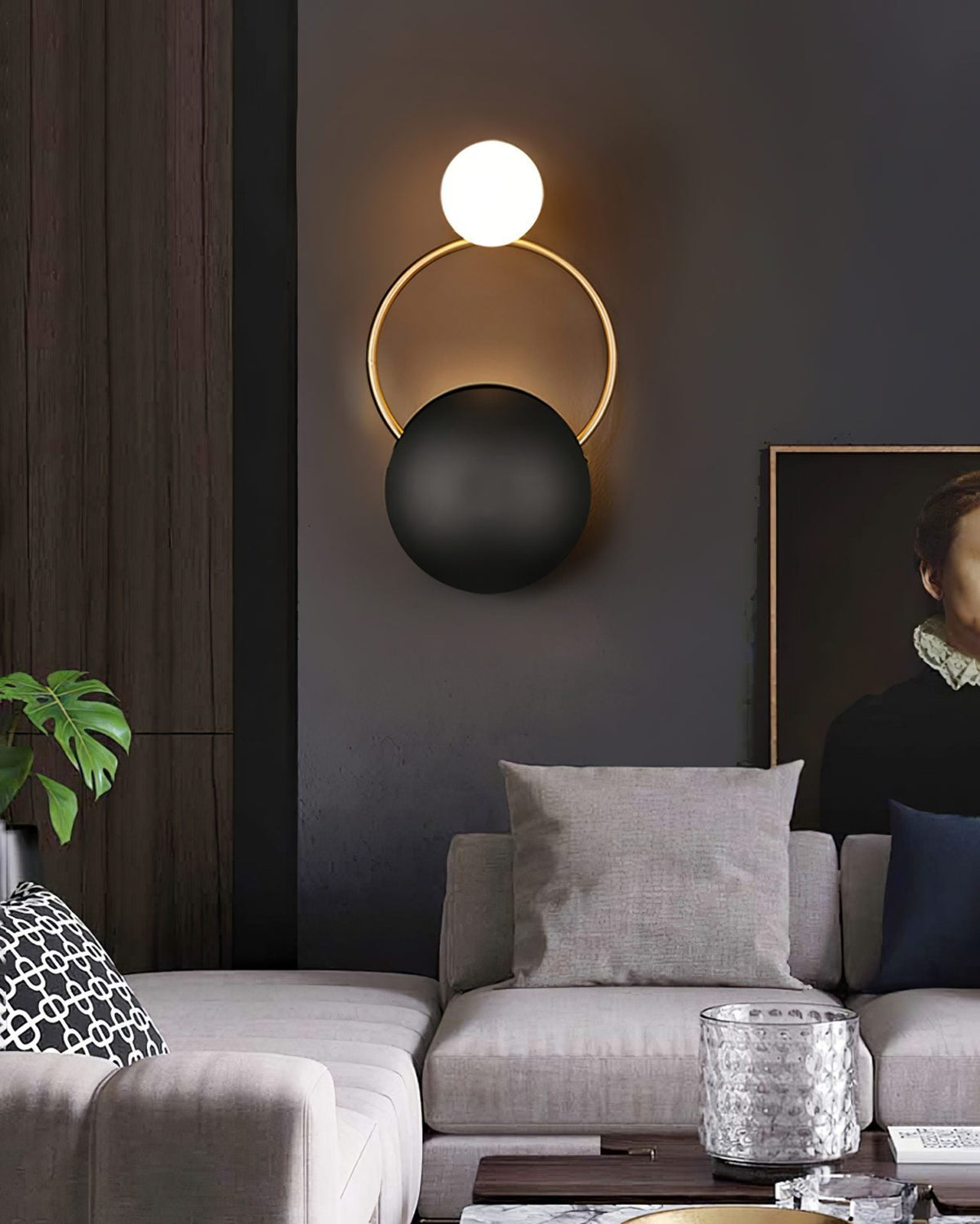 Grisk Rustic Wall Light