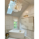 Lumière Cascade Glass Ball Chandelier – Modern Sculptural Pendant Light