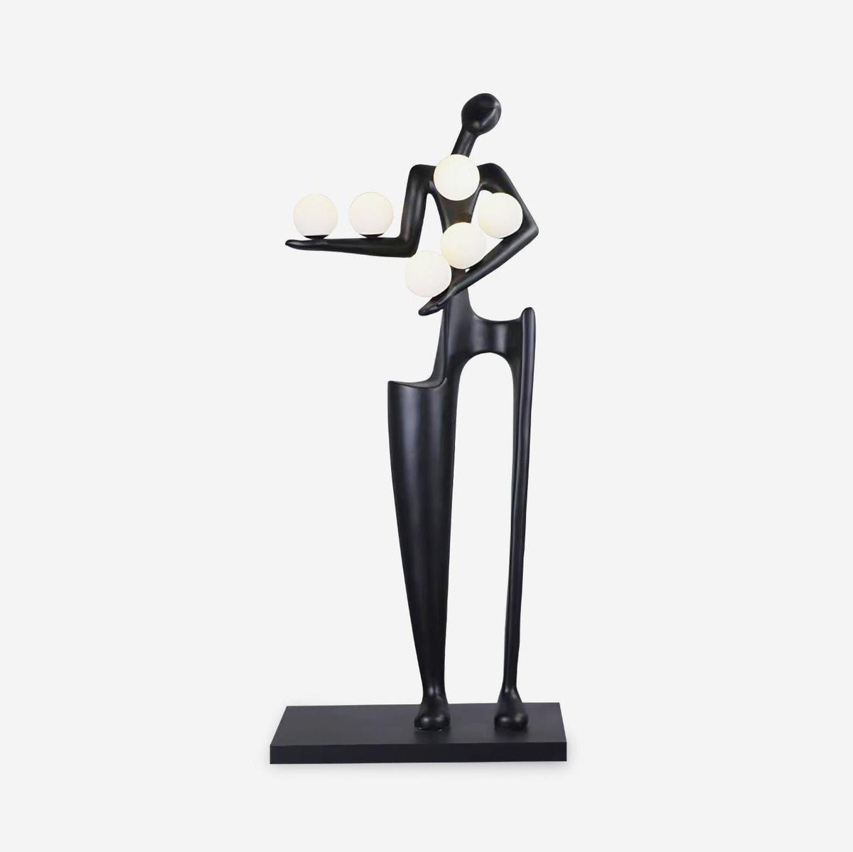 Illuminated Guardian Sculpture Floor Lamp