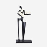 Illuminated Guardian Sculpture Floor Lamp