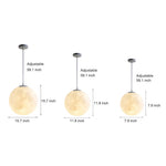 Moon White Pendant Lamp Ha076610