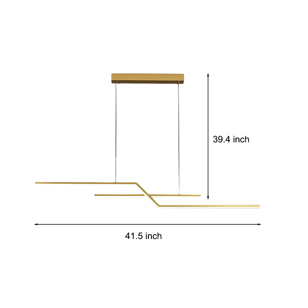 Linear Led Modern Kitchen Island Light Ha077493