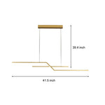 Linear Led Modern Kitchen Island Light Ha077493
