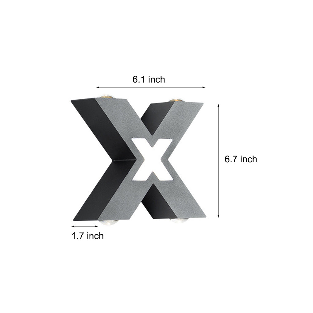 X Shape Wall Lamp Ha077639