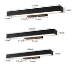 Modern Outdoor Wall Sconce with Motion Sensor in Matte Black Rectangular Design
