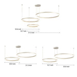 Circular Led Modern Ceiling Light Ha083880