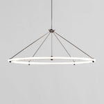 Cascading Ring Circle Pendant Lamp