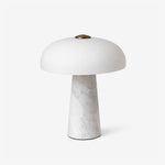 Haloire Marble Table Lamp – Modern Sculptural LED Desk Light