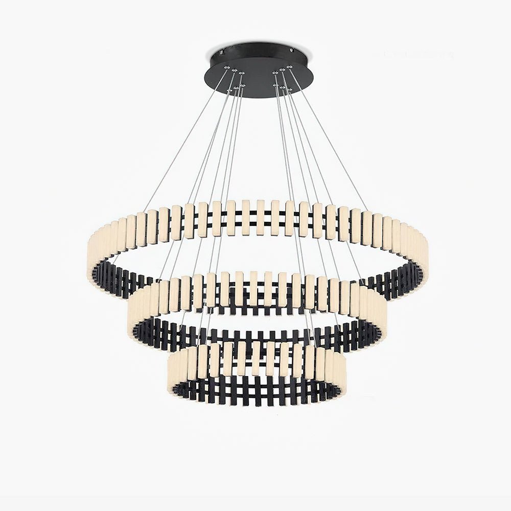 Aurelia LED Chandelier – Modern Hanging Ring Light for Dining & Living Spaces