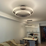 Aurelia LED Chandelier – Modern Hanging Ring Light for Dining & Living Spaces