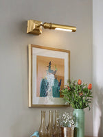 Harlow Brass LED Wall Sconce for Modern Interiors