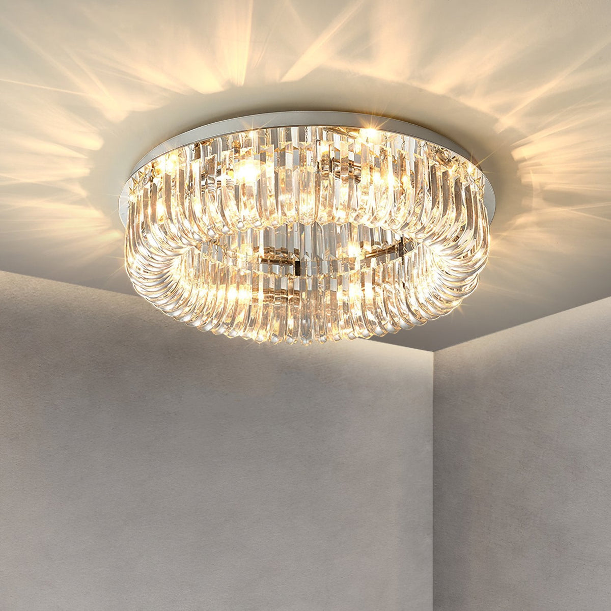 Haruyo Crystal Ceiling Light