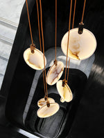 Harvest Alabaster Pendant Light – Natural Stone LED Chandelier