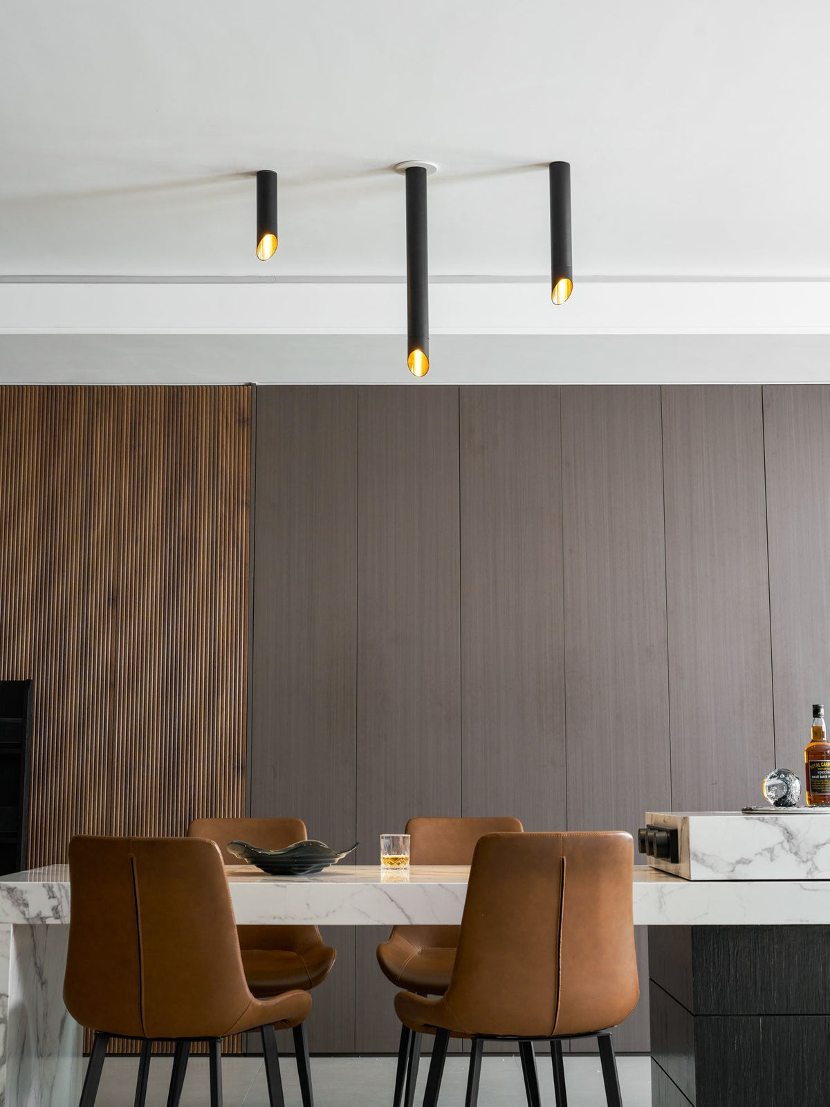 Hazel Surface Mounted LED Downlight in Matte Black or White