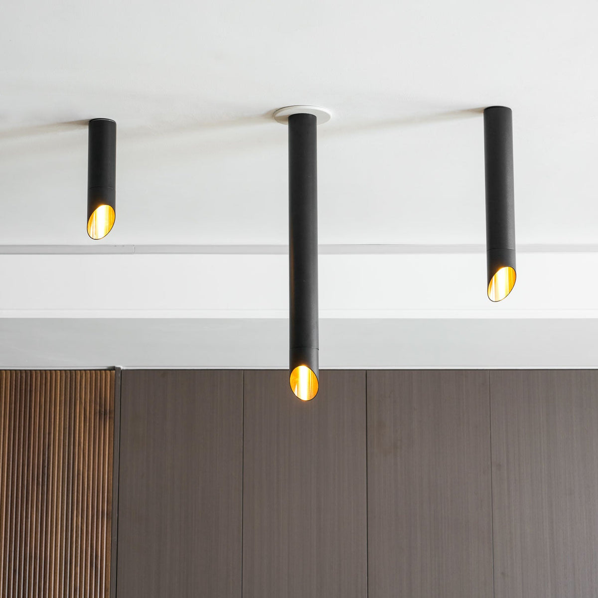 Hazel Surface Mounted LED Downlight in Matte Black or White