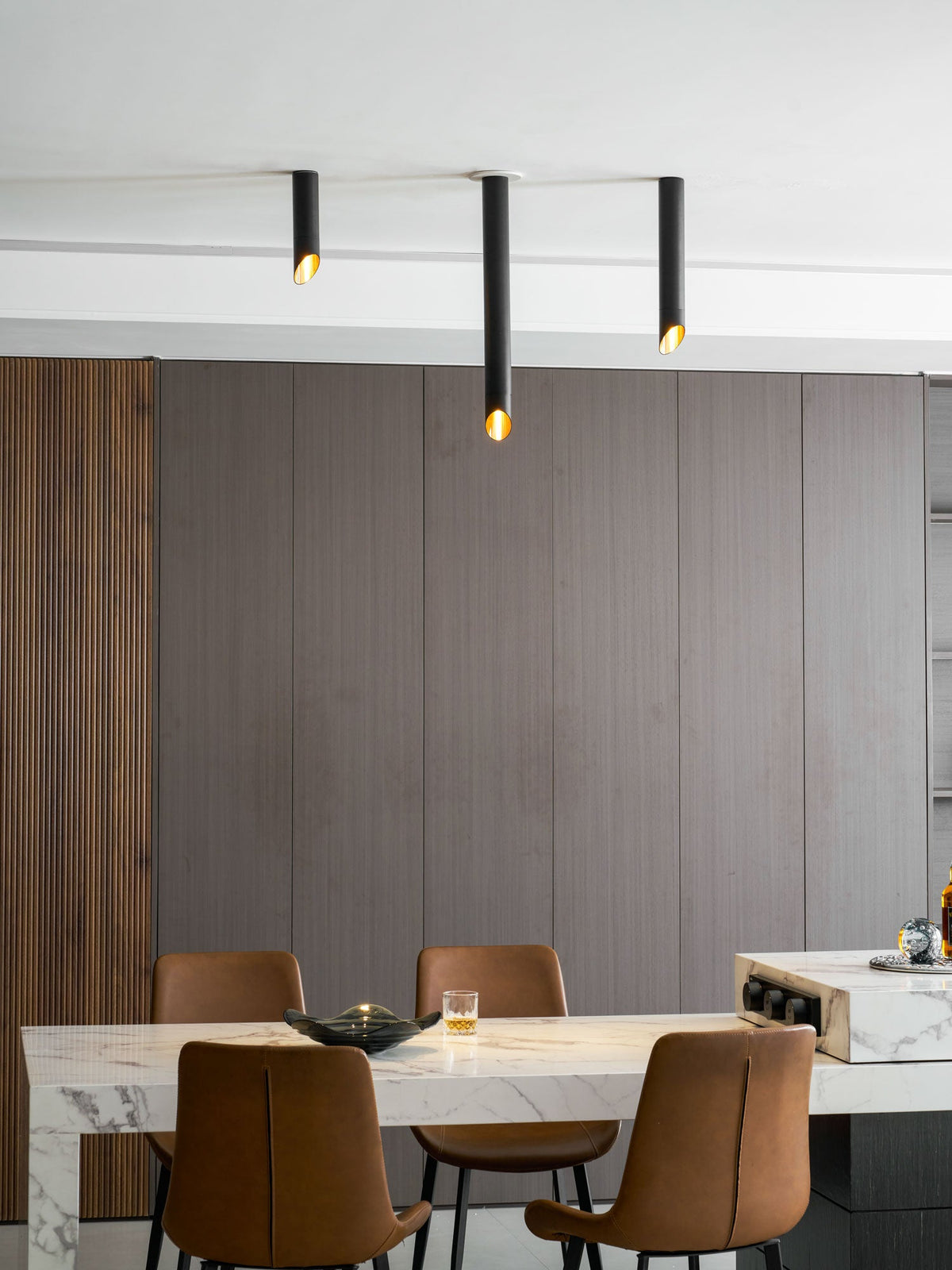 Hazel Surface Mounted LED Downlight in Matte Black or White