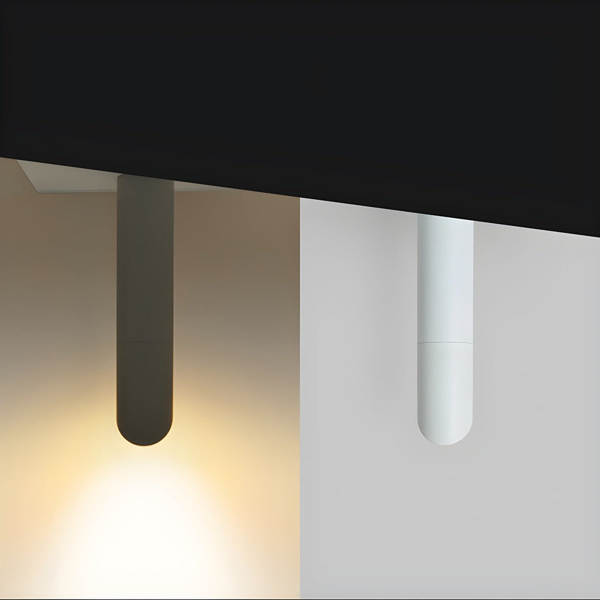 Hazel Surface Mounted LED Downlight in Matte Black or White