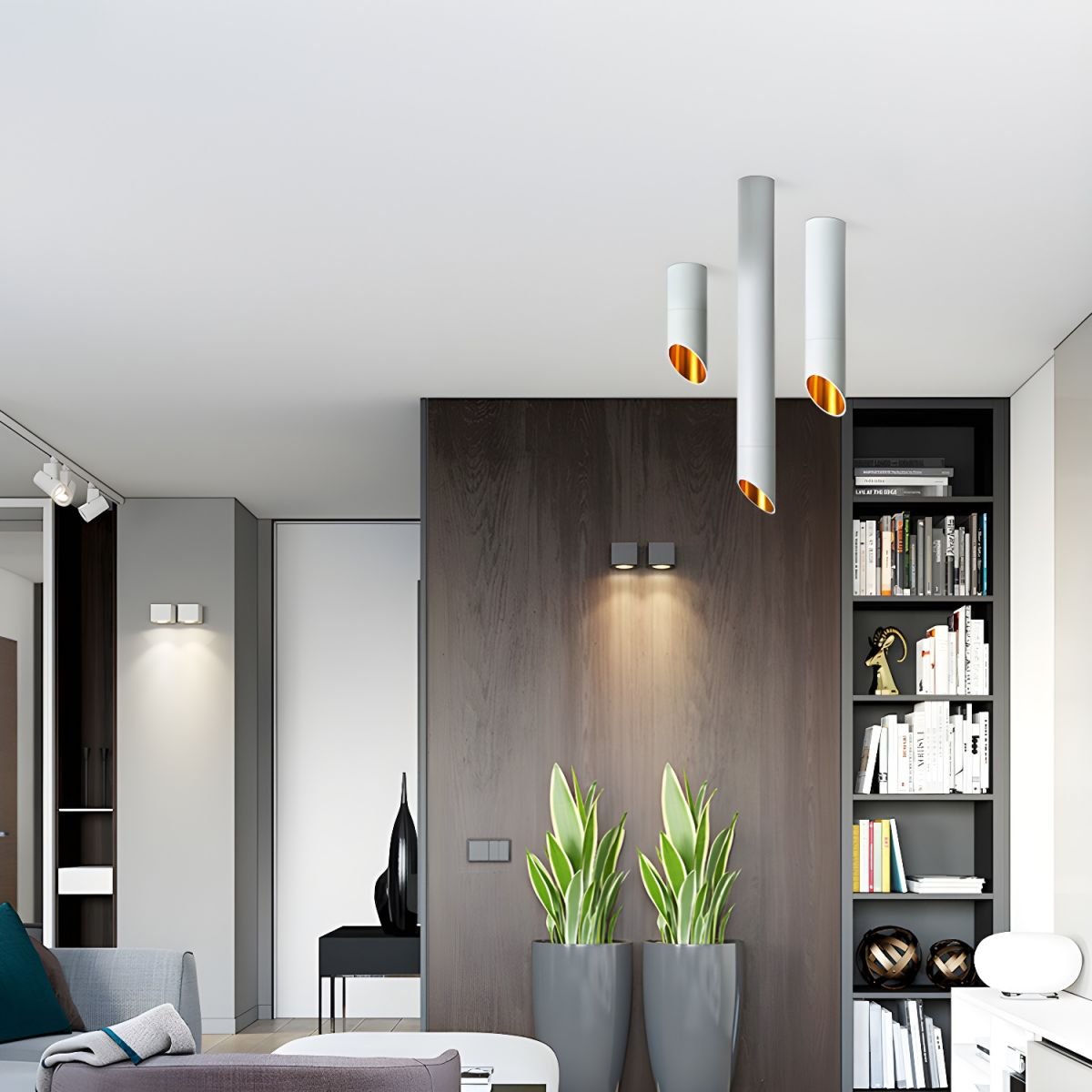 Hazel Surface Mounted LED Downlight in Matte Black or White