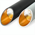 Hazel Surface Mounted LED Downlight in Matte Black or White